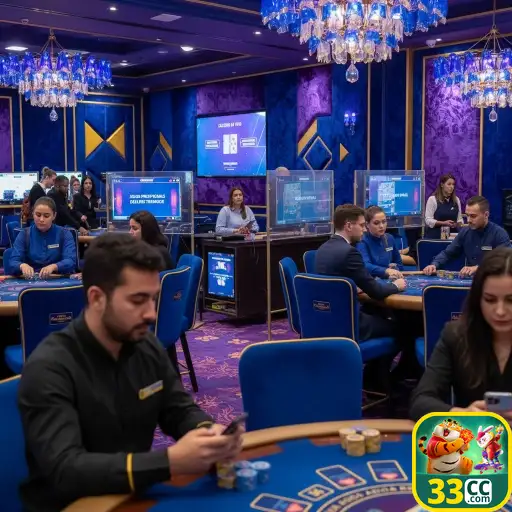 33cc desfrute de exclusivo mesas de cassino